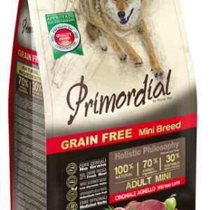 Primordial Dog Grain Free Mini Adult Wild Boar & Lamb 2kg