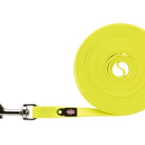 Trixie Easy Life Smycz do tropienia M-L 5m/13mm odblaskowa żółty neonowy [20725]