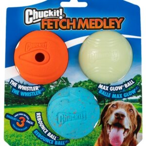 Chuckit! Fetch Medley Medium 3pak [520520]