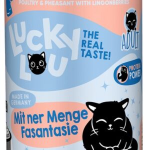 Lucky Lou Lifestage Adult Drób i bażant puszka 400g