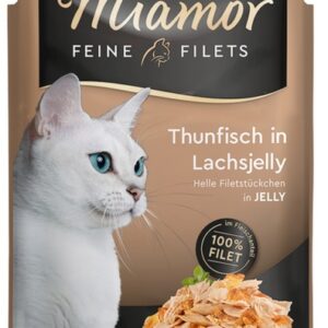 Miamor Feine Filets Tuńczyk & Galaretka łososiowa saszetka 100g