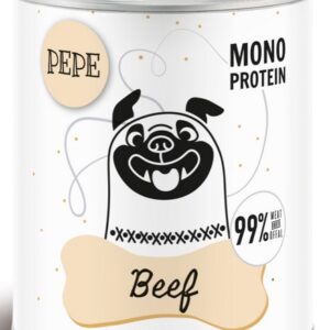 Paka Zwierzaka PEPE Beef (wołowina) puszka 800g