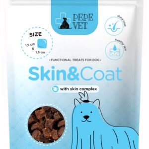 Paka Zwierzaka PEPE VET Przysmak funkcjonalny Skin & Coat 70g