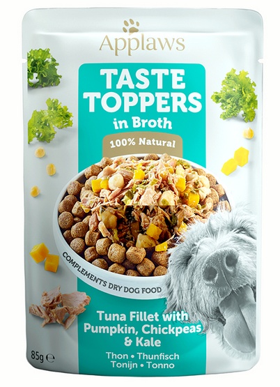 Applaws Taste Toppers Saszetka dla psa - tuńczyk, dynia i ciecierzyca w sosie 85g - Image 2