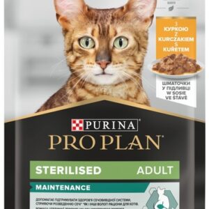 Purina Pro Plan Cat Sterilised kurczak saszetka 85g