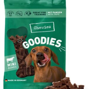 Chewies Goodies Trenerki Kosteczki Mini Żwacz 125g