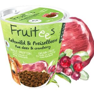 Bosch Fruitees Snack Sarna & Żurawina 200g