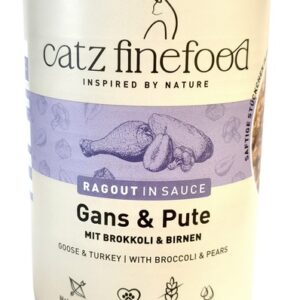 Catz Finefood Ragout in Sauce Gęś i Indyk (N.603) puszka 380g