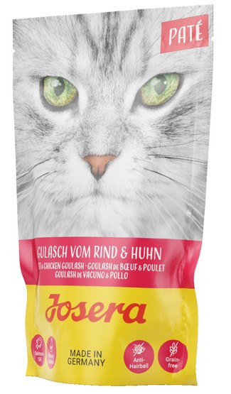 Josera Kot Pasztet Gulasz z kurczakiem i wołowiną saszetka 85g