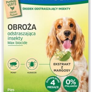 Francodex Obroża odstraszająca insekty średnie psy 10-20kg 60cm [FR179172]