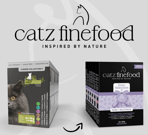 Catz Finefood Pure Selection (Purrrr Collection) II saszetki multipack 12x80/85g - Image 4