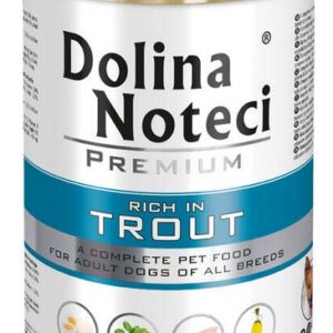 Dolina Noteci Premium Pies Pstrąg puszka 400g