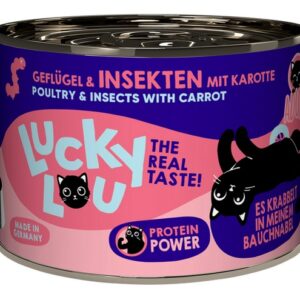 Lucky Lou Lifestage Adult Drób i owady puszka 200g