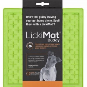 LickiMat Buddy Krzyżyk miękki zielony