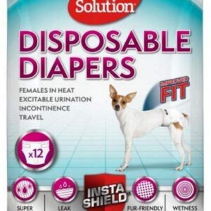 Simple Solution Pieluchy jednorazowe dla suczek XS 12szt.