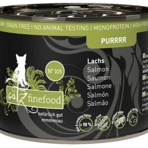 Catz Finefood Purrrr N.105 Łosoś puszka 190g