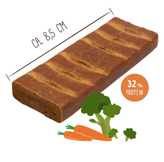 Sammy's Fitness Slice Baton proteinowy Brokuł i marchew 25g - Image 2