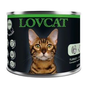 Lovcat Best Turkey & Duck puszka 200g