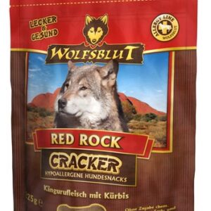 Wolfsblut Dog Cracker Red Rock - kangur i dynia 225g