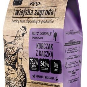 Wiejska Zagroda Kot - Kurczak z kaczką 1,6kg