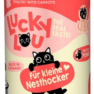 Lucky Lou Lifestage Kitten Drób puszka 400g
