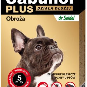 Sabunol Obroża Plus przeciw pchłom dla psa 50cm