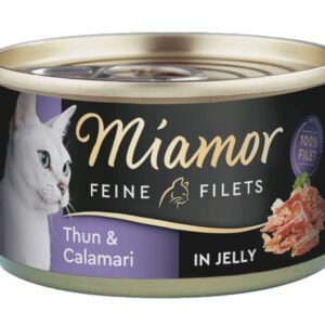 Miamor Feine Filets Dose Thunfisch & Calamari - tuńczyk i kalmary 100g