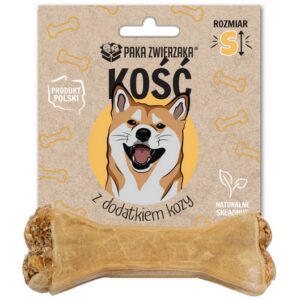 Paka Zwierzaka Kość z dodatkiem kozy S 10cm