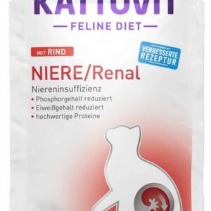 Kattovit Feline Diet Niere/Renal wołowina saszetka 85g