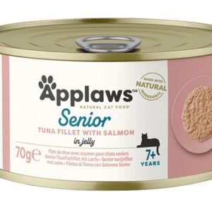 Applaws puszka dla kota Senior tuńczyk & łosoś 70g